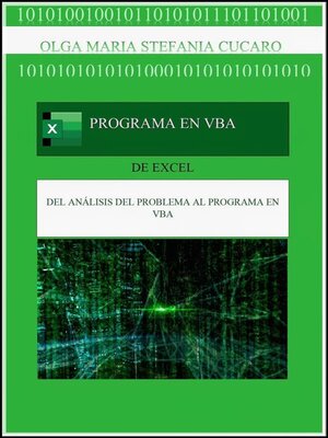 cover image of Programa en VBA (Visual Basic for Applications)--nueva versión